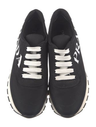 Prada Nylon Printed Sneakers