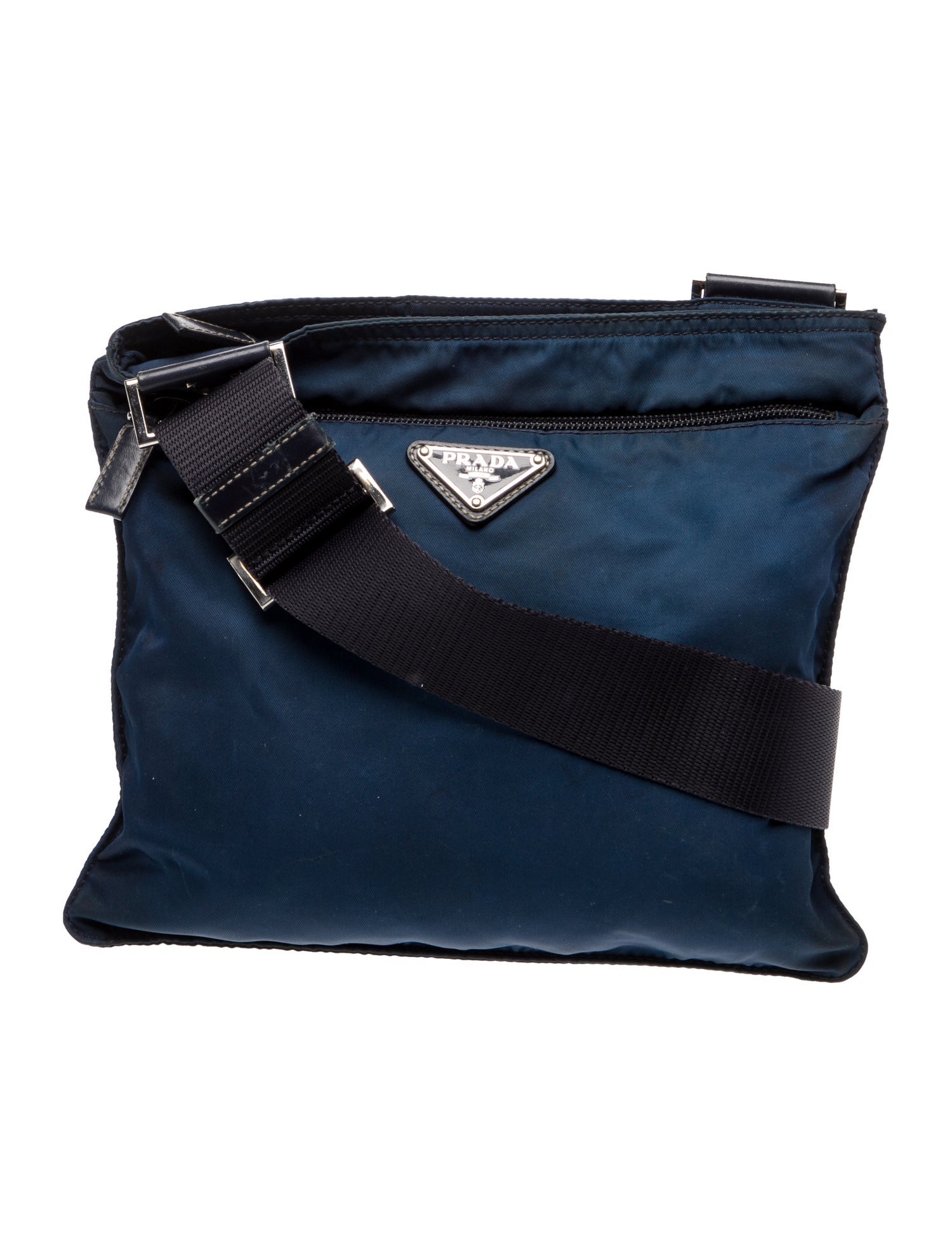 Prada Vela Nylon Messenger Bag