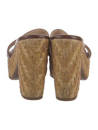 Prada Leather Slides