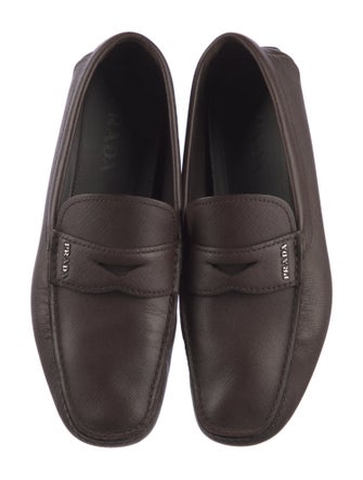 Prada Leather Monk Straps