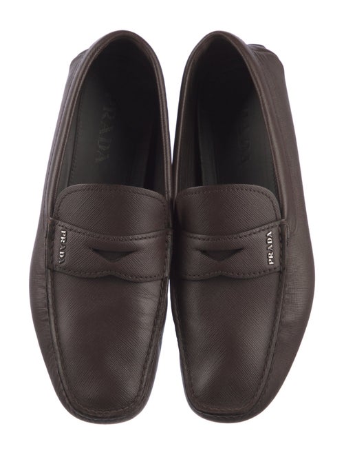 Prada Leather Monk Straps