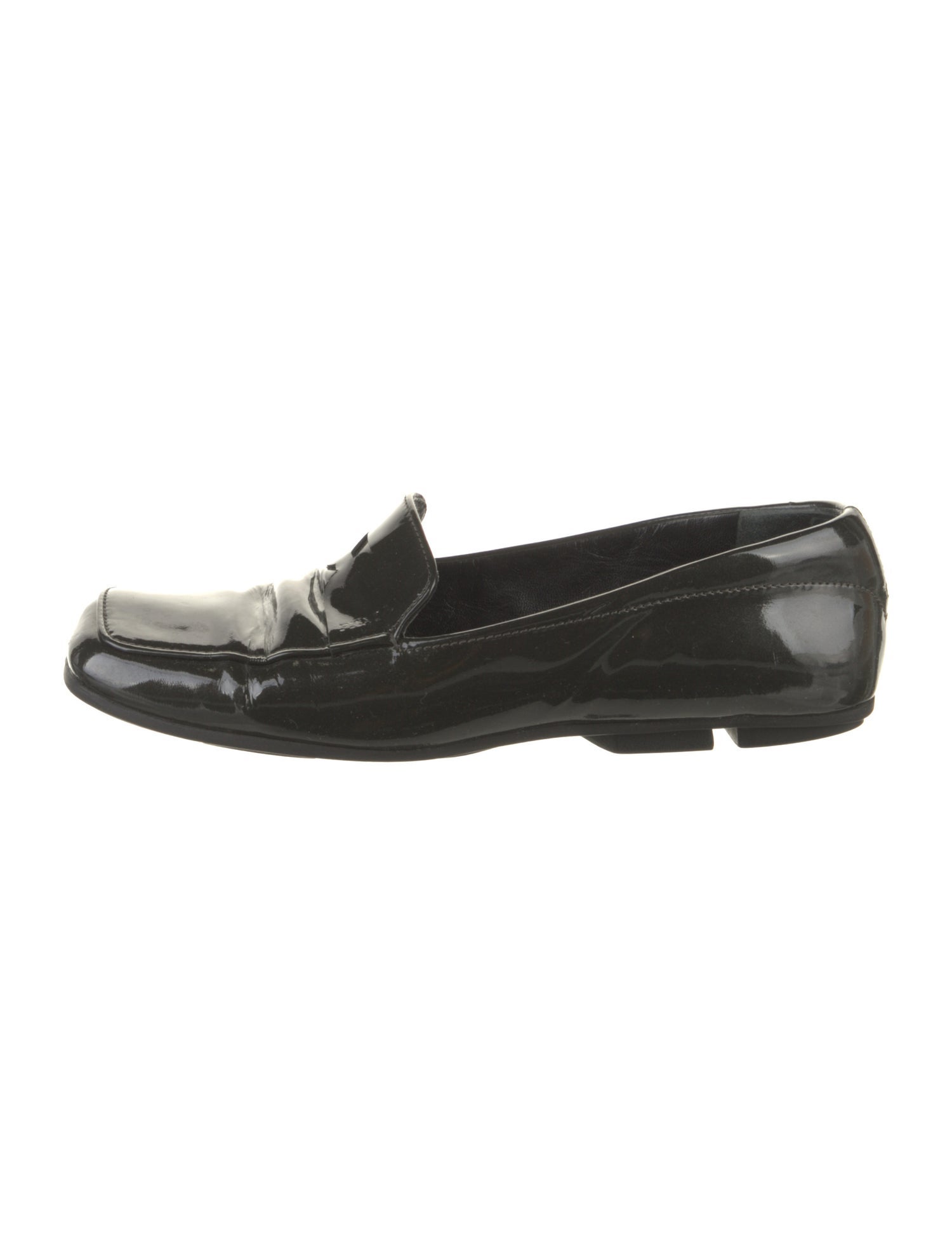 Prada Vintage Patent Leather Loafers