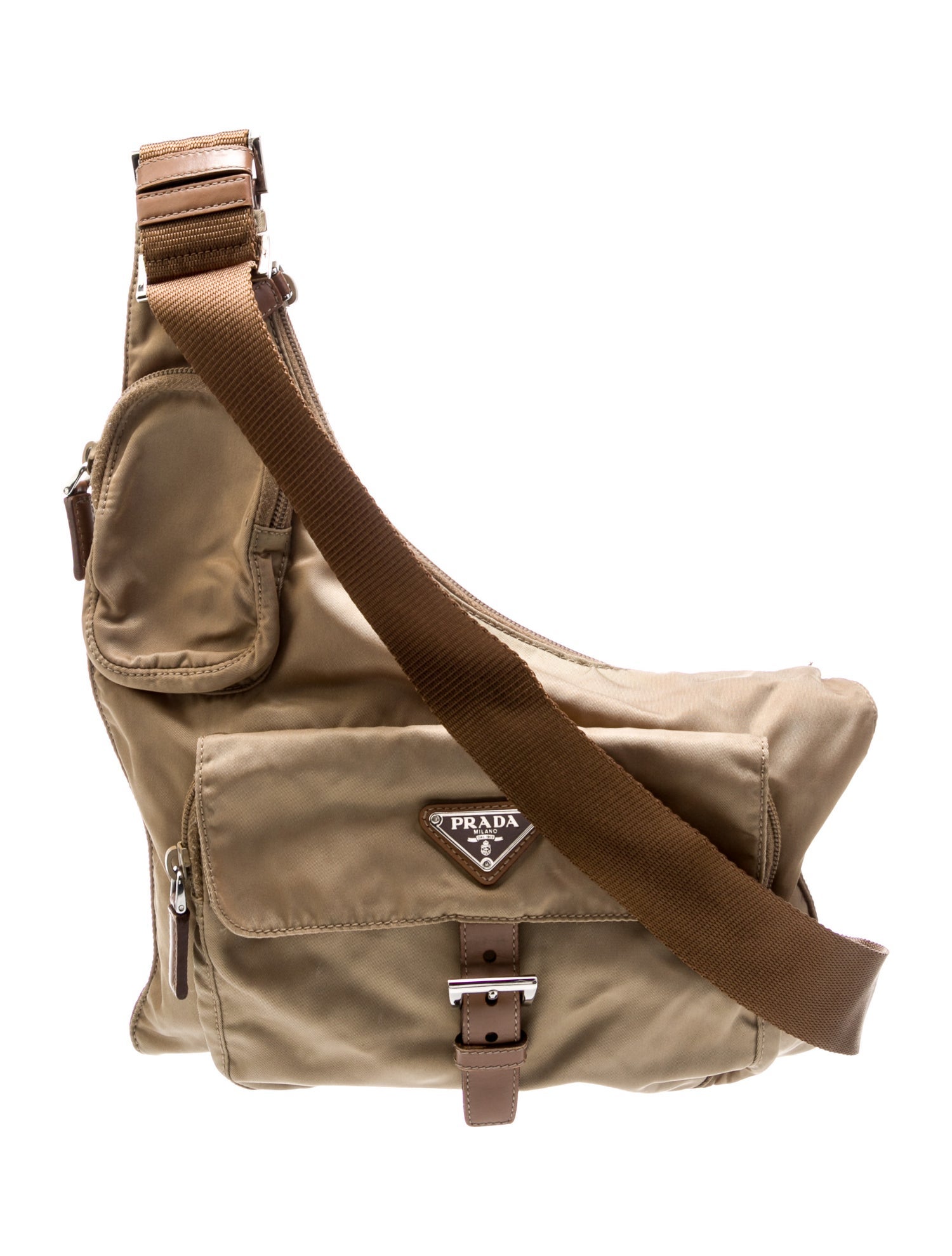 Prada Tessuto Nylon Messenger Bag