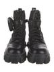 Prada Leather Combat Boots