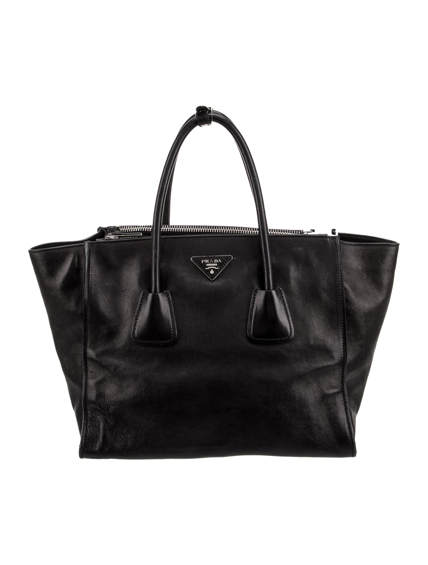 Prada Glace Calf Leather Tote