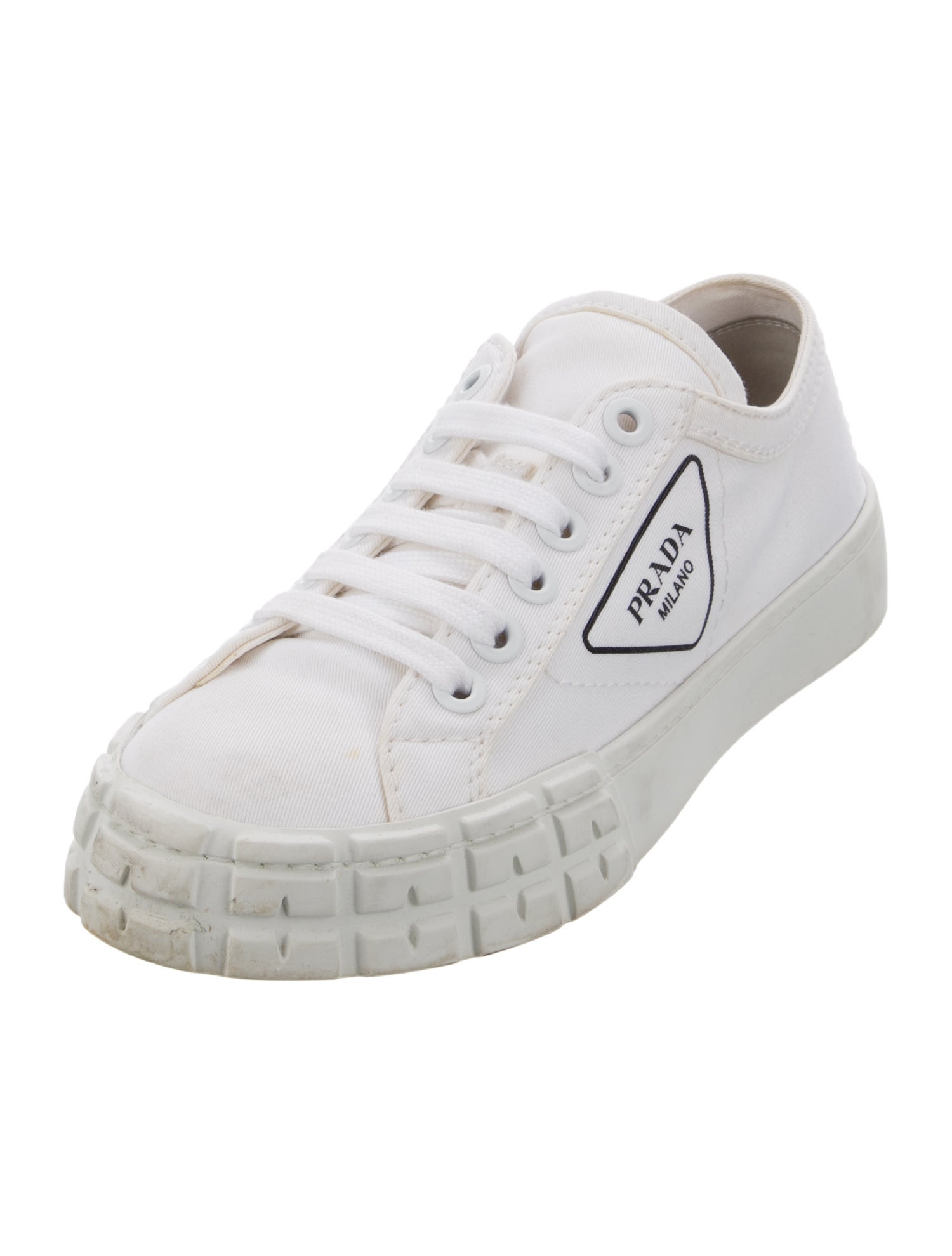 Prada Canvas Sneakers