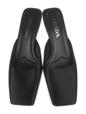 Prada Satin Mules
