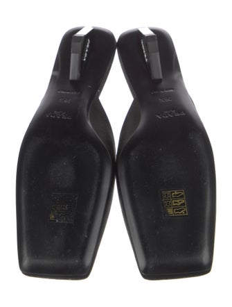 Prada Satin Mules