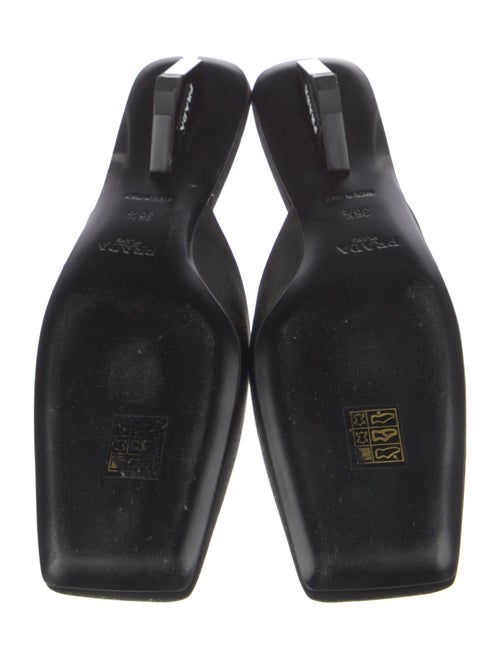 Prada Satin Mules