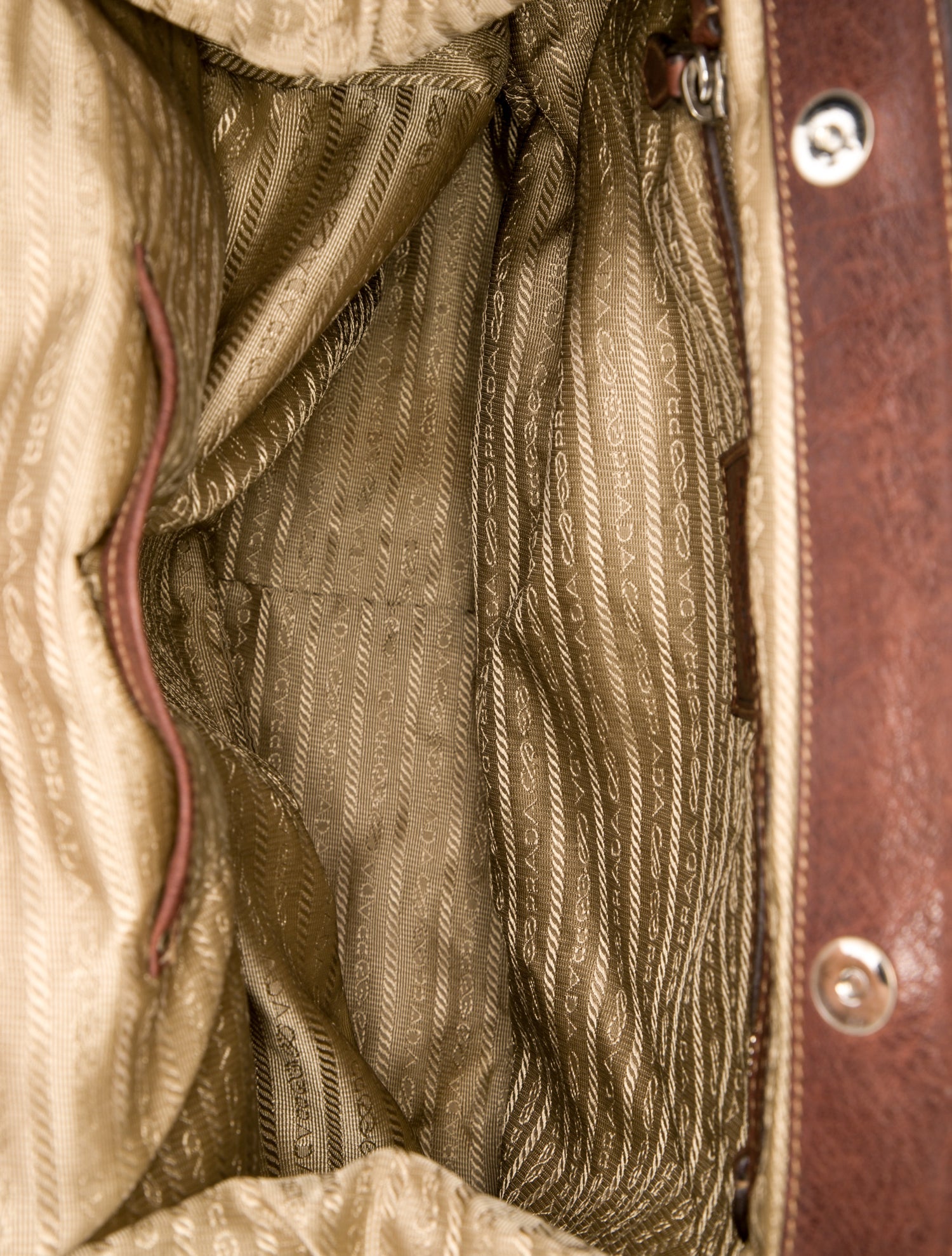 Prada Canvas Canapa Logo Jacquard