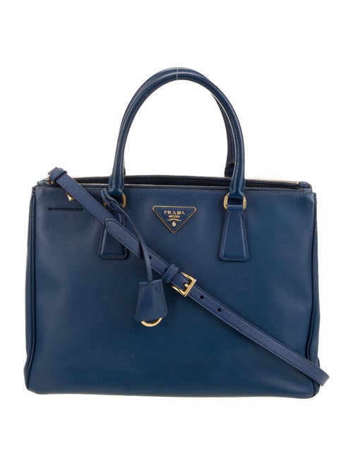 Prada Saffiano Leather Galleria Double Zip Large