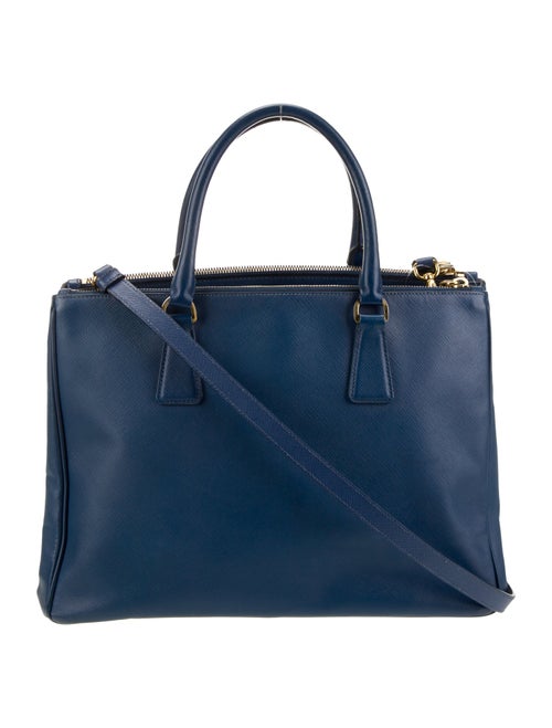 Prada Saffiano Leather Galleria Double Zip Large