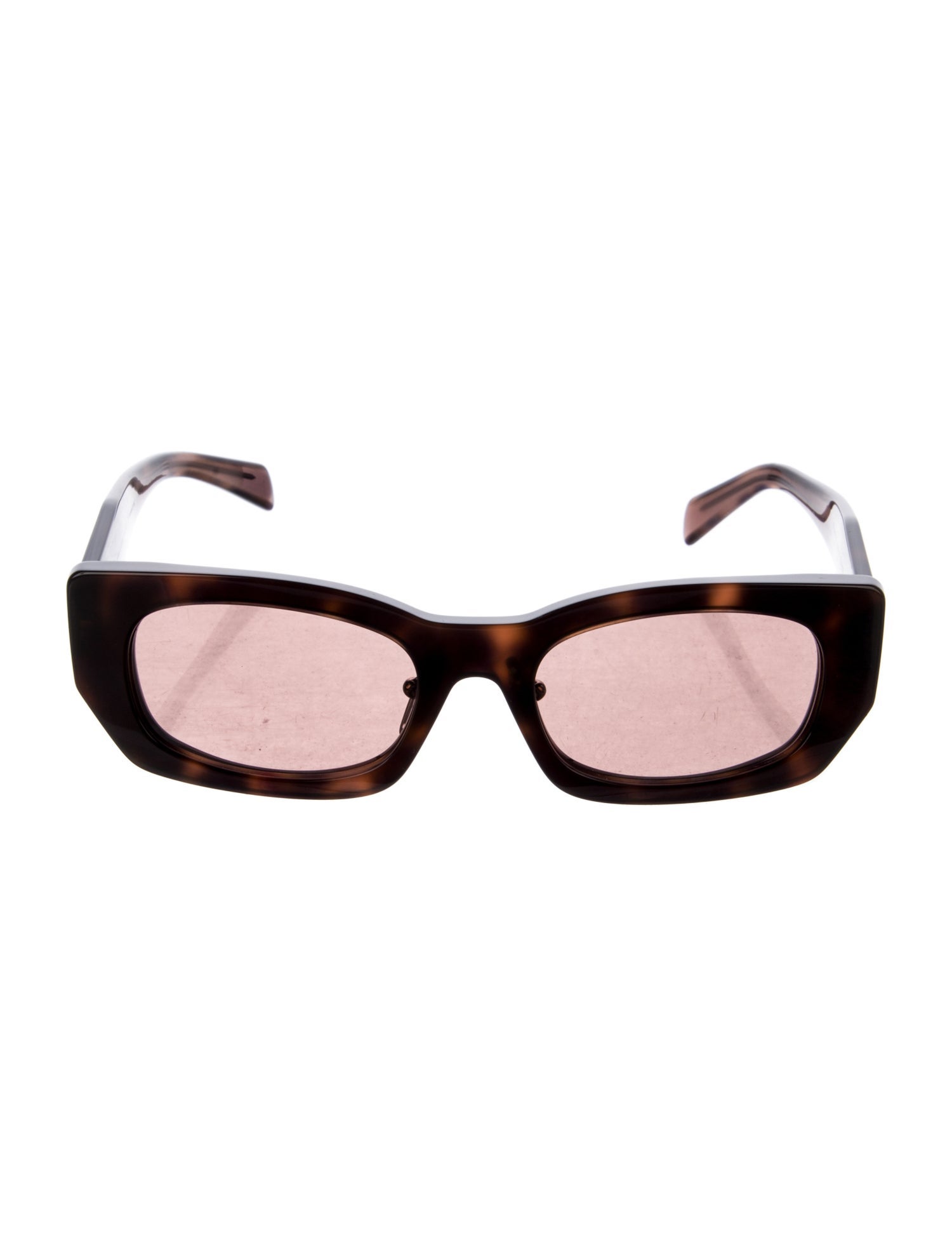 Prada Square Tinted Sunglasses