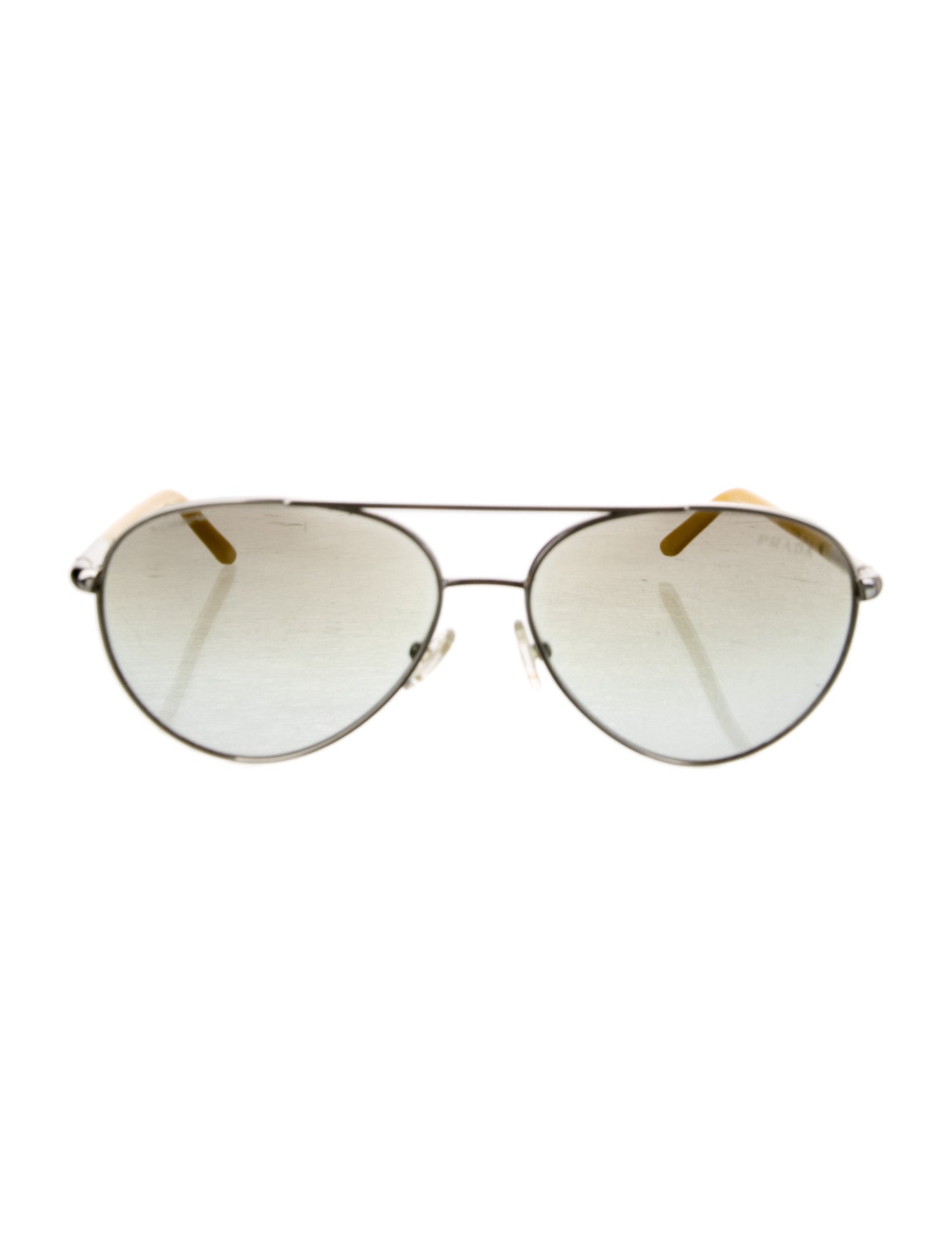 Prada Aviator Mirrored Sunglasses