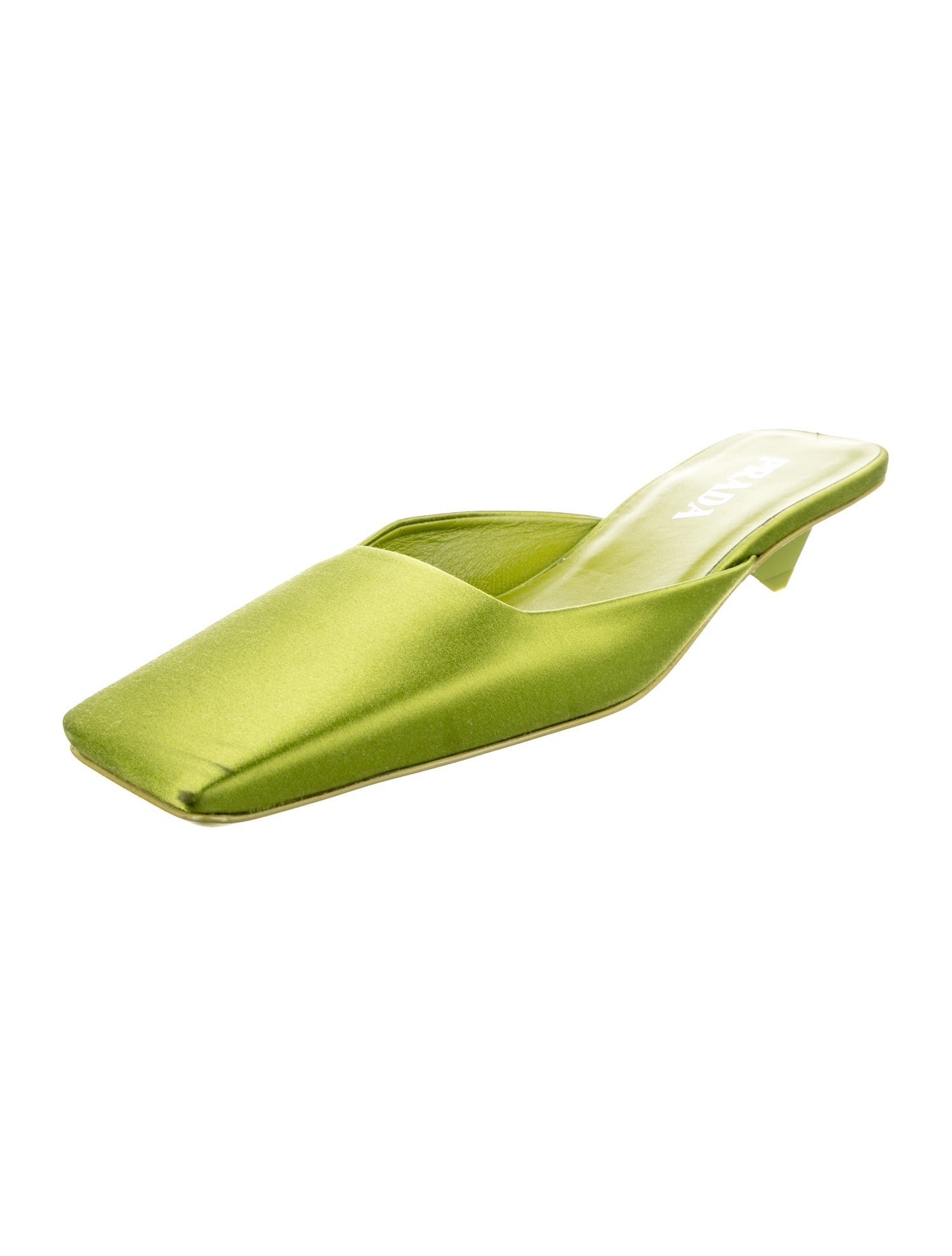 Prada Satin Mules