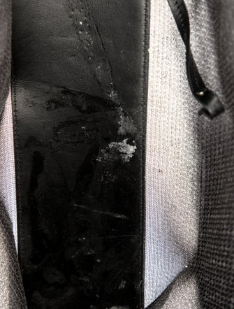 Prada Enameled Metal Triangle Sequin Tote Bag