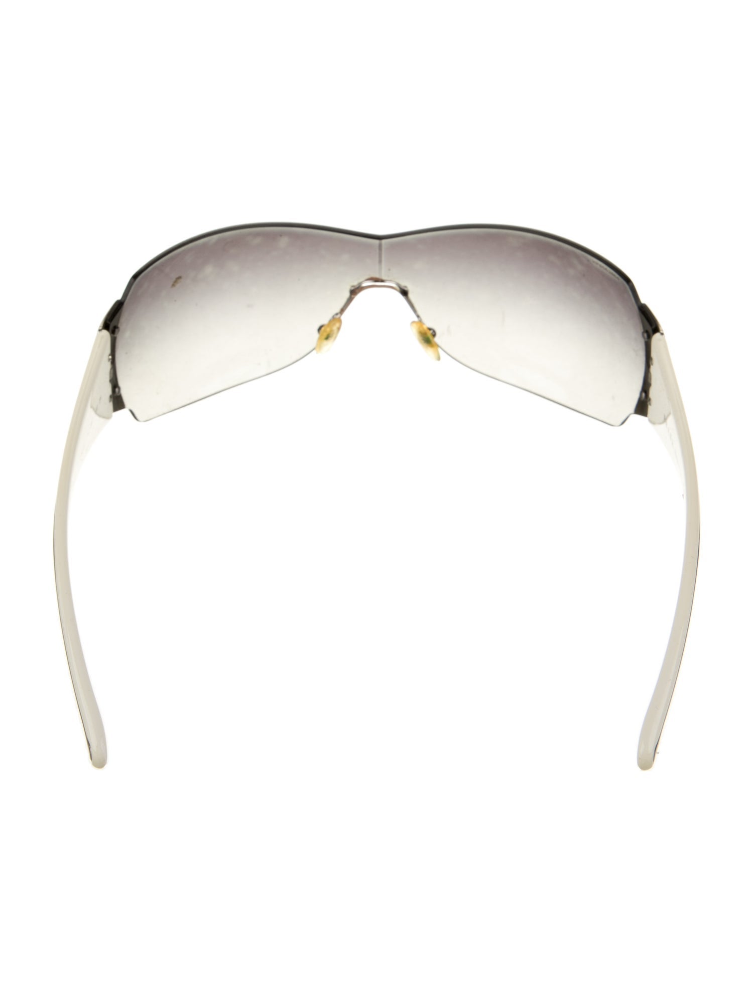 Prada Shield Mirrored Sunglasses