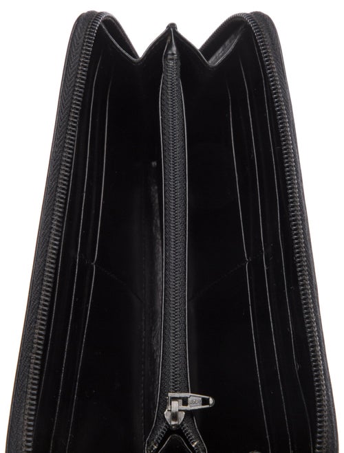 Prada Spazzolato Leather Continental Wallet