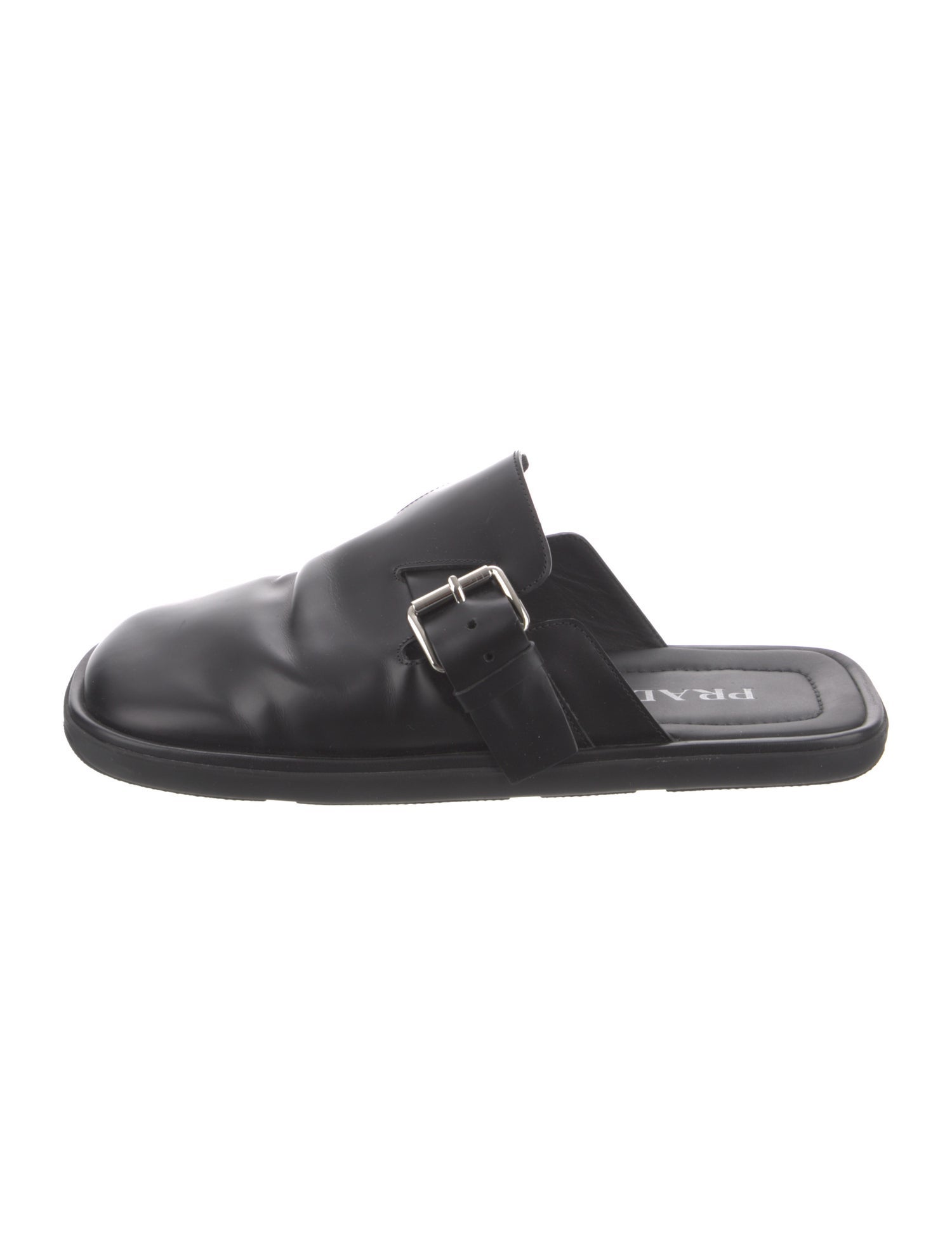 Prada Leather Slippers