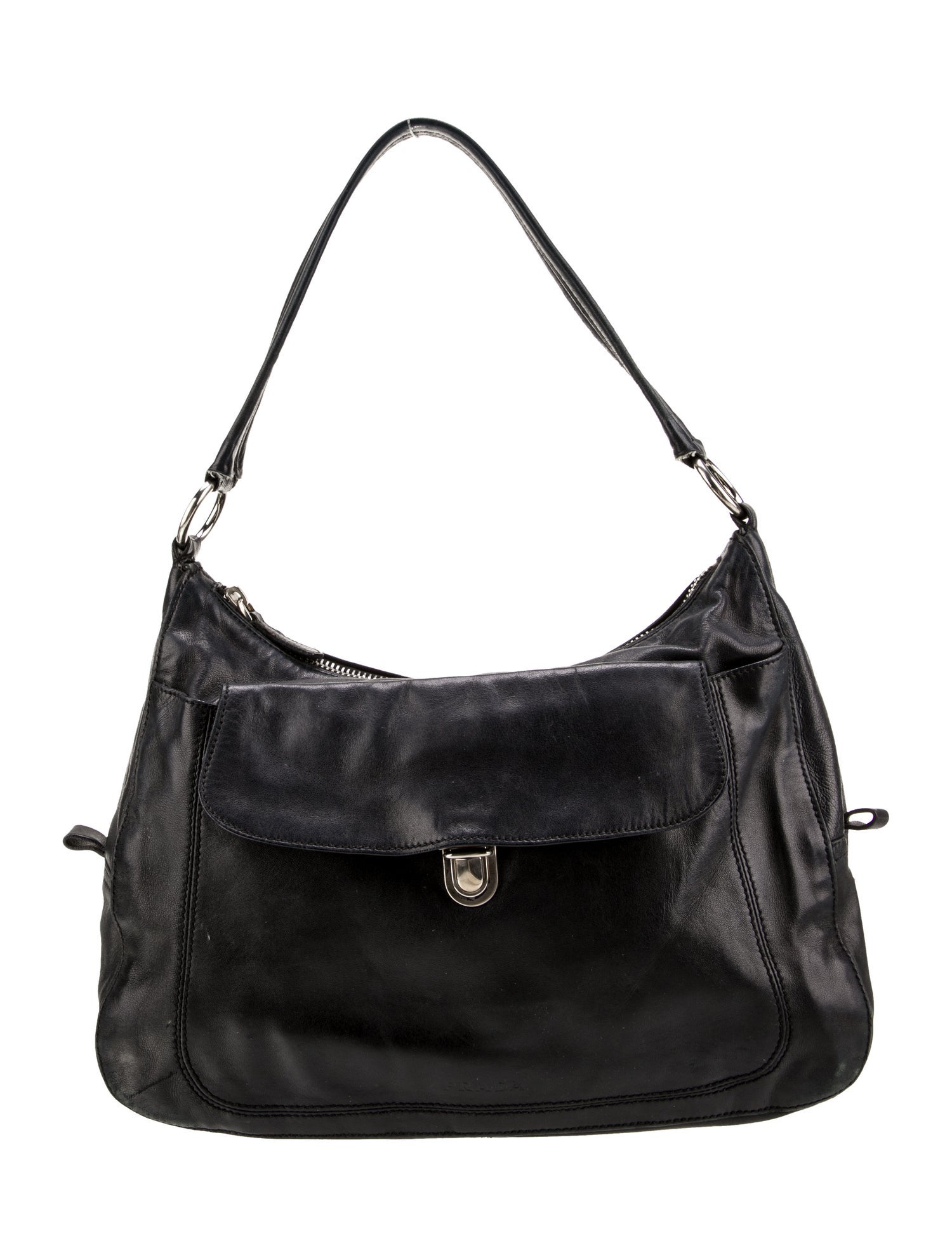 Prada Nappa Leather Shoulder Bag
