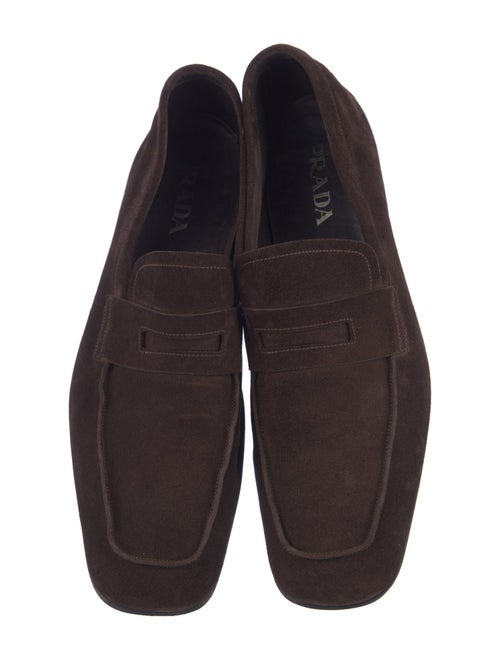 Prada Suede Loafers