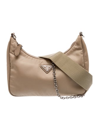 Prada Enameled Metal Triangle Re-Edition 2005