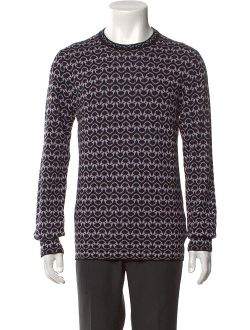 Prada 2021 Enameled Metal Triangle Pullover