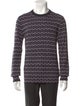 Prada 2021 Enameled Metal Triangle Pullover