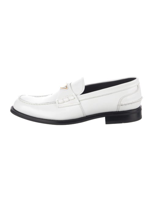 Prada Leather Dress Loafers