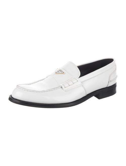 Prada Leather Dress Loafers