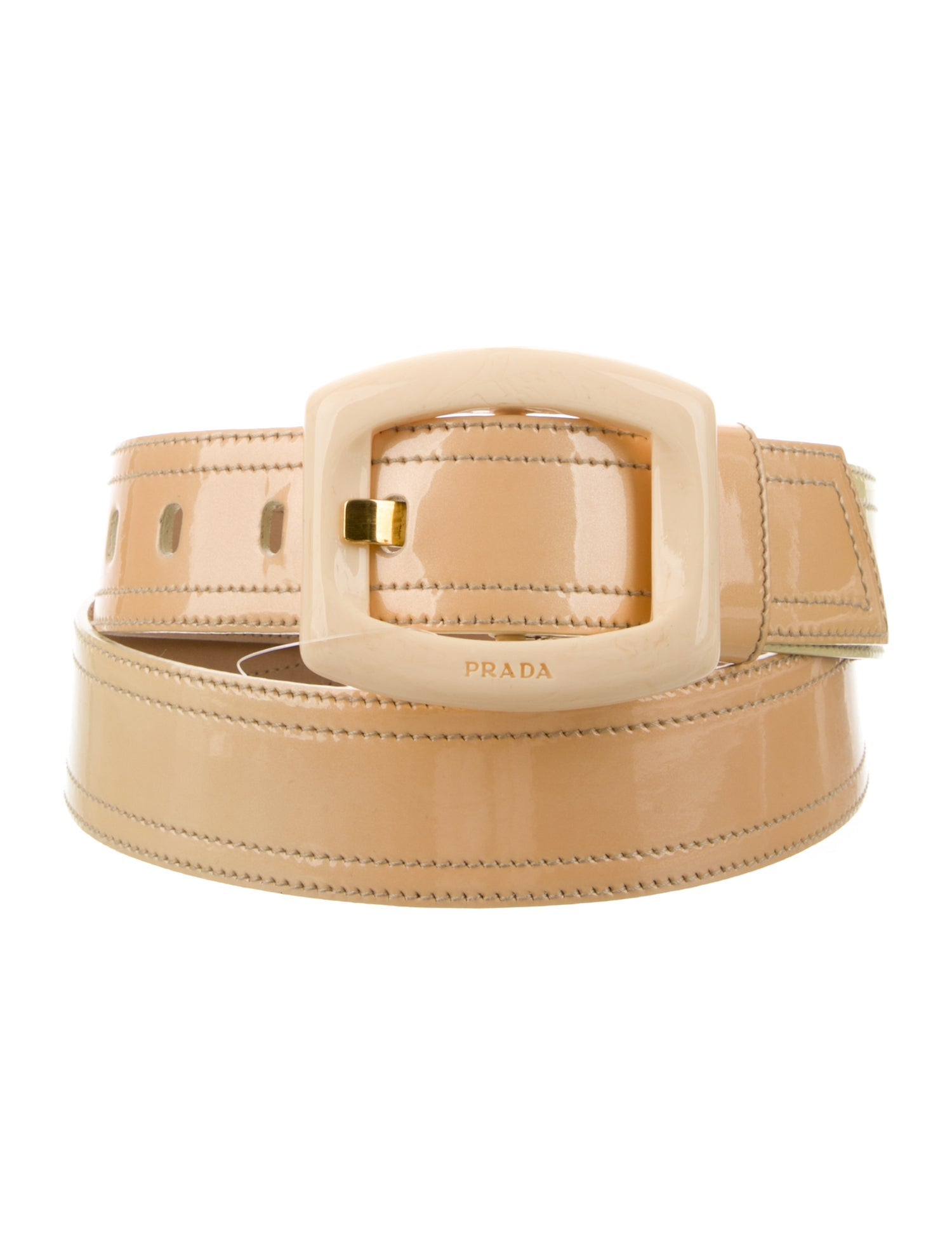 Prada Patent Leather Ombre Belt