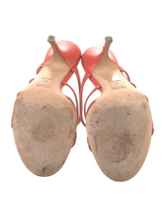 Prada Leather Slides