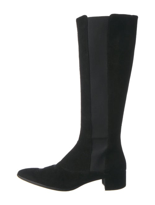 Prada Suede Riding Boots