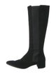 Prada Suede Riding Boots
