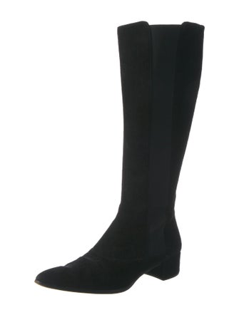 Prada Suede Riding Boots