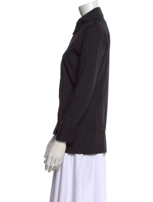 Prada 2022 Long Sleeve Button-Up Top