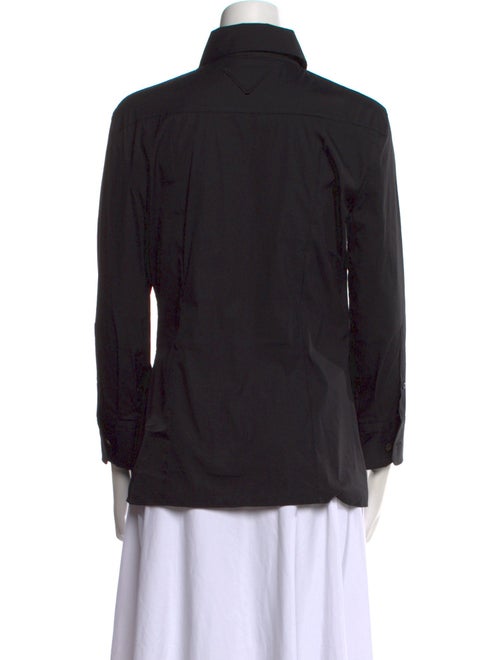 Prada 2022 Long Sleeve Button-Up Top