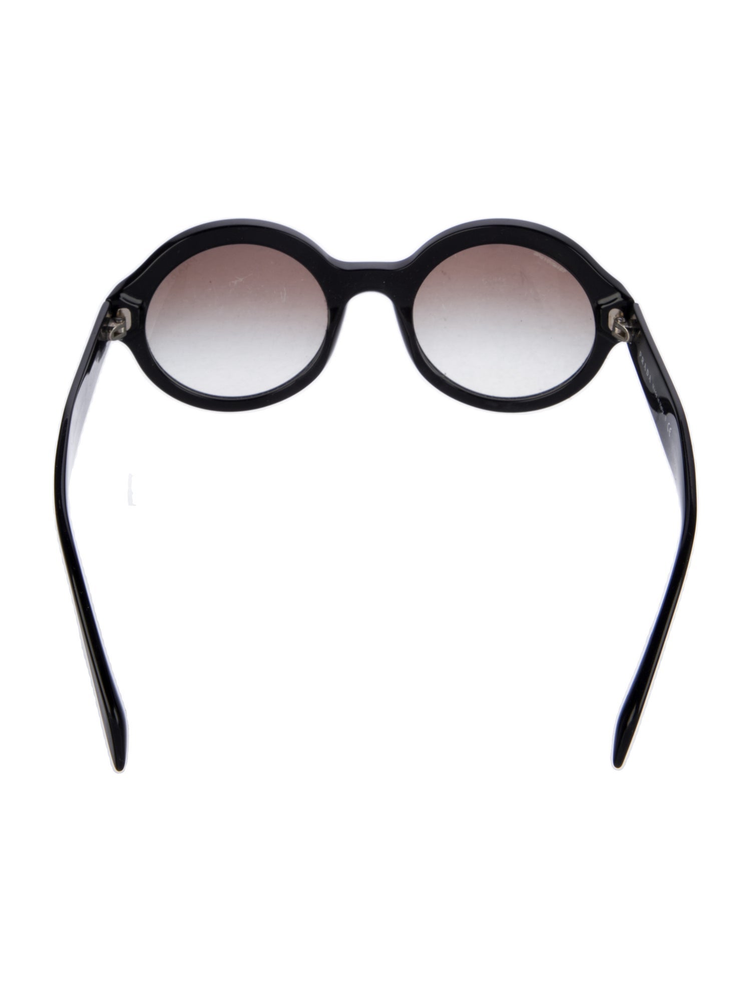 Prada Round Gradient Sunglasses
