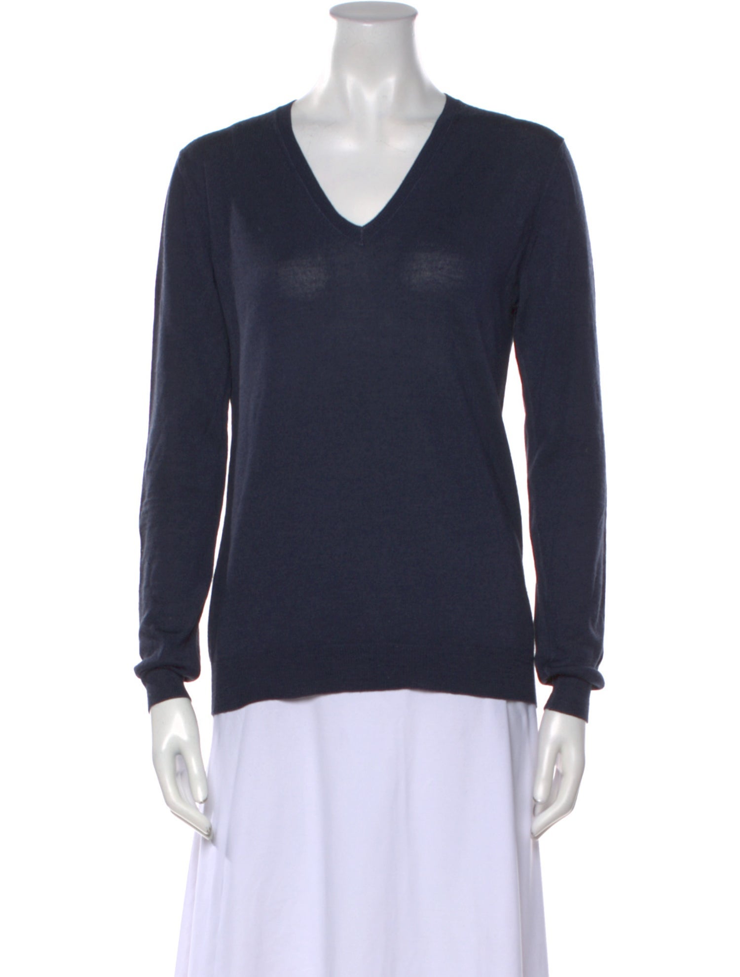 Prada Cashmere V-Neck Sweater