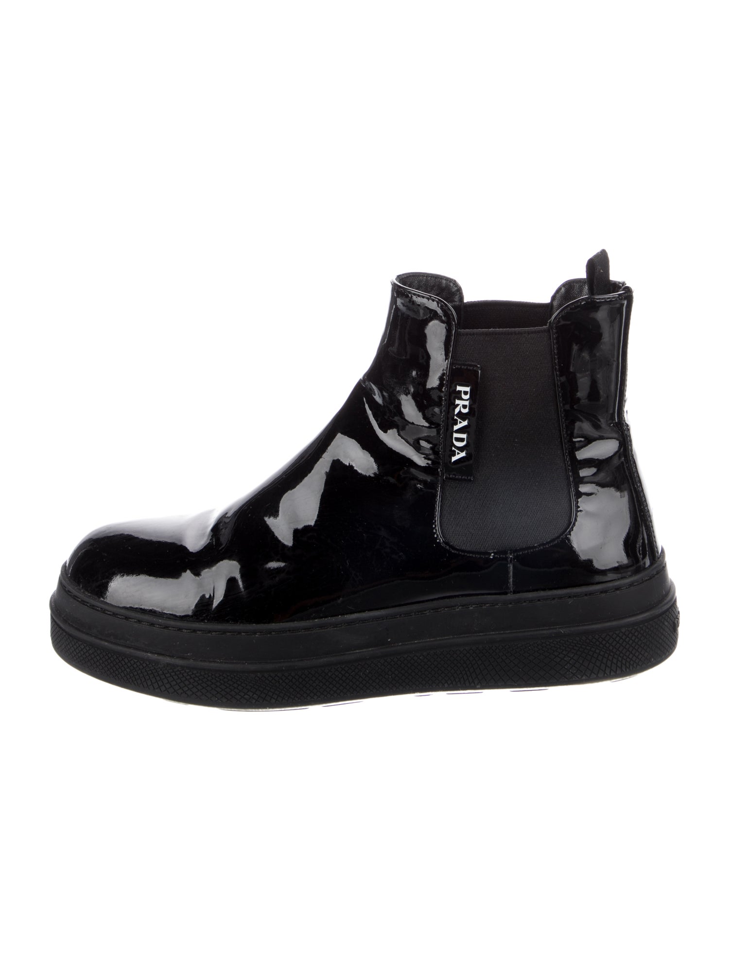 【n a z u .】 Maryam Nassir Zadeh Kiki Studded Patent Knee Boots - Black