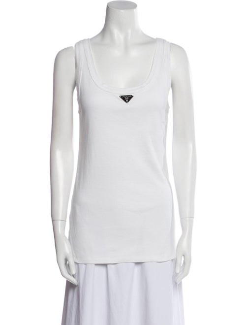 Prada 2023 Scoop Neck Top