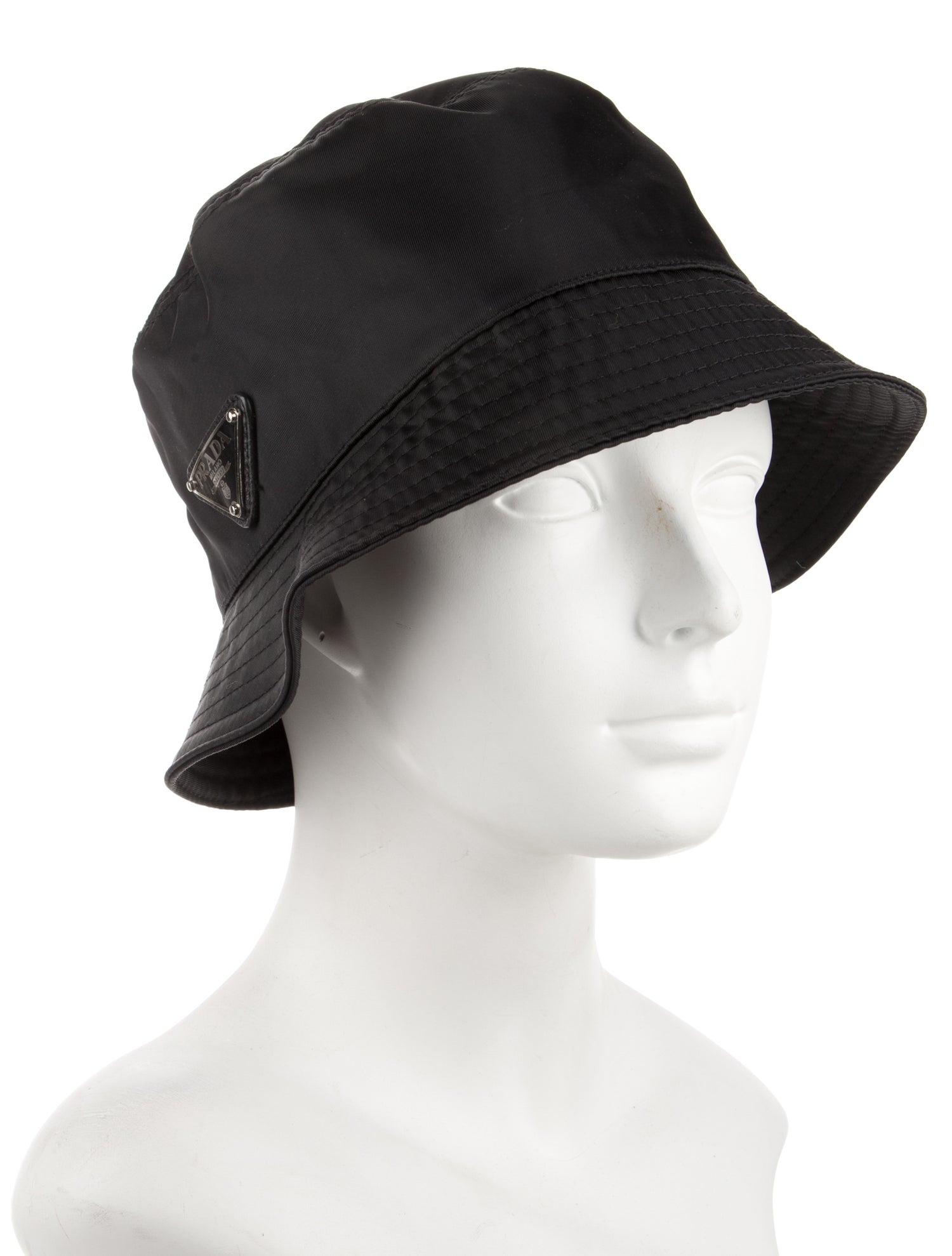 Prada Solid Bucket Hat