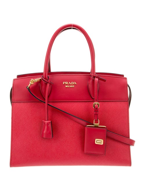 Prada Saffiano Leather Esplanade Medium