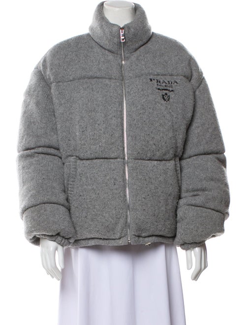 Prada 2021 Virgin Wool Puffer Coat
