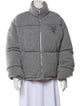 Prada 2021 Virgin Wool Puffer Coat