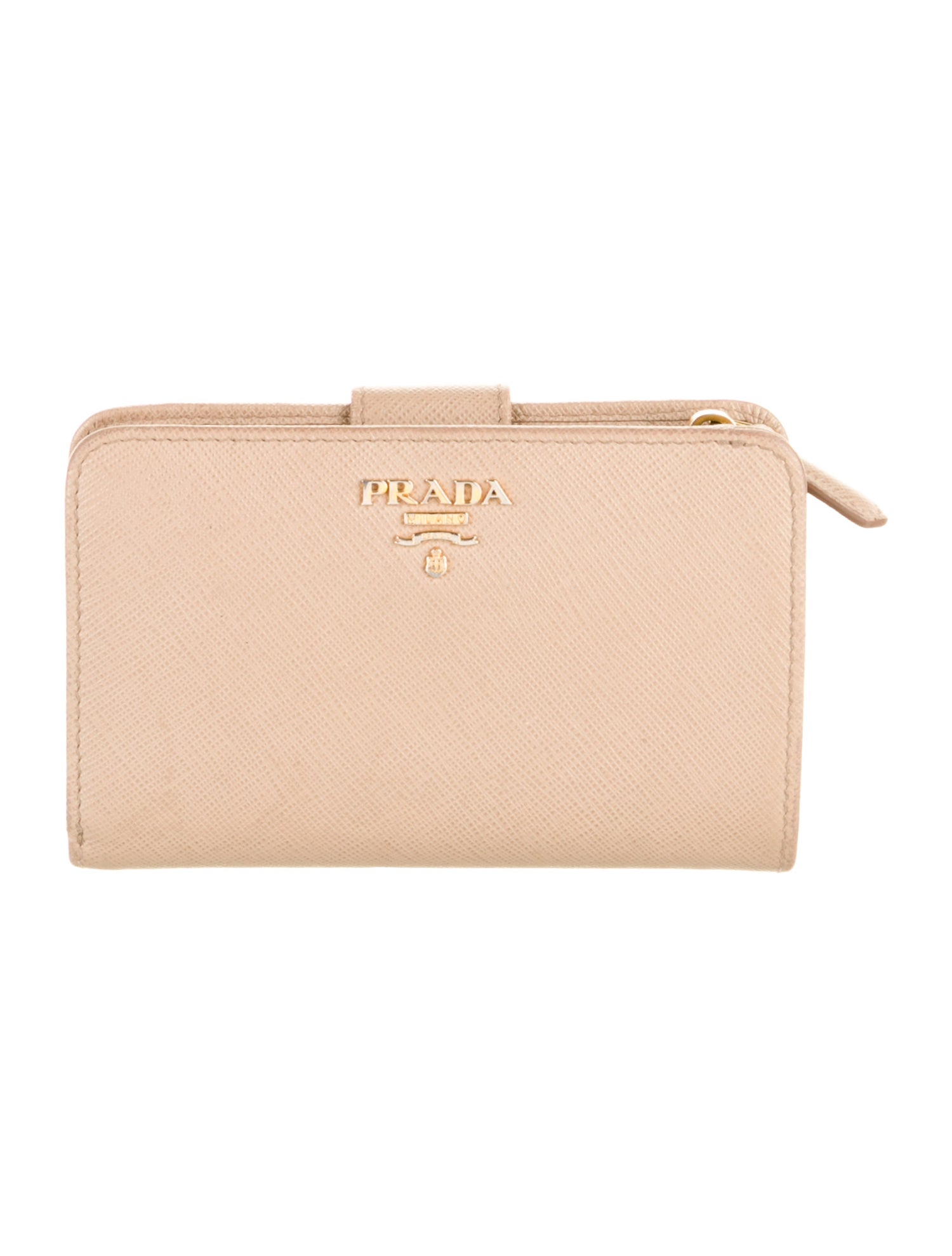 Prada Saffiano Lux Leather French Purse