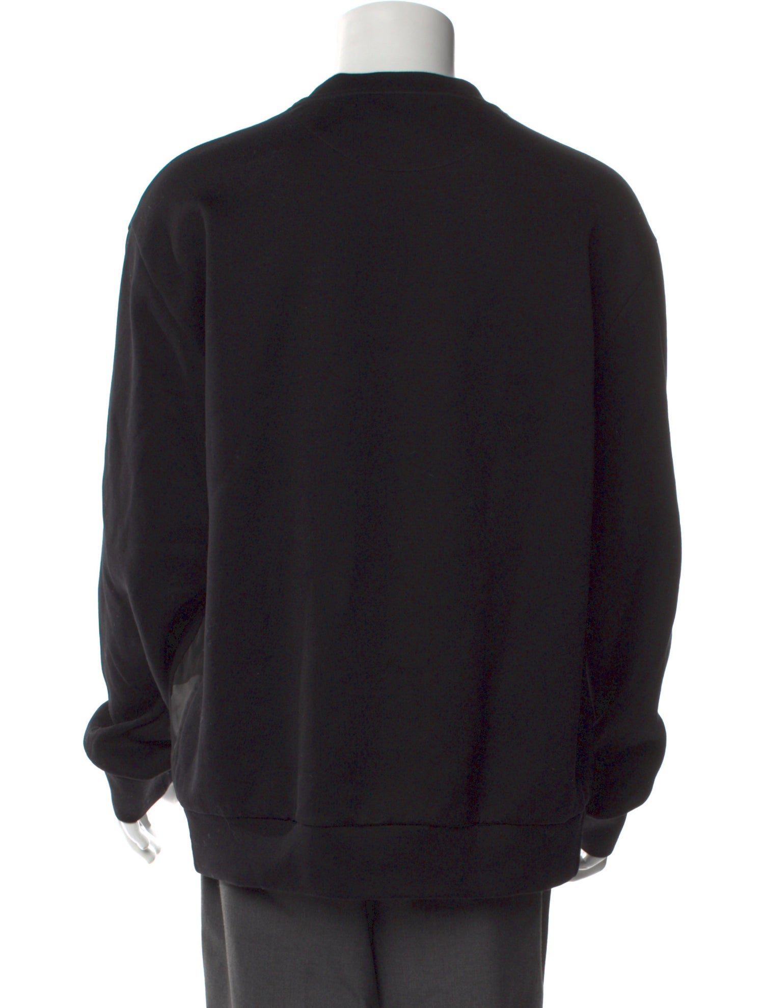 Prada 2022 Enameled Metal Triangle Sweatshirt