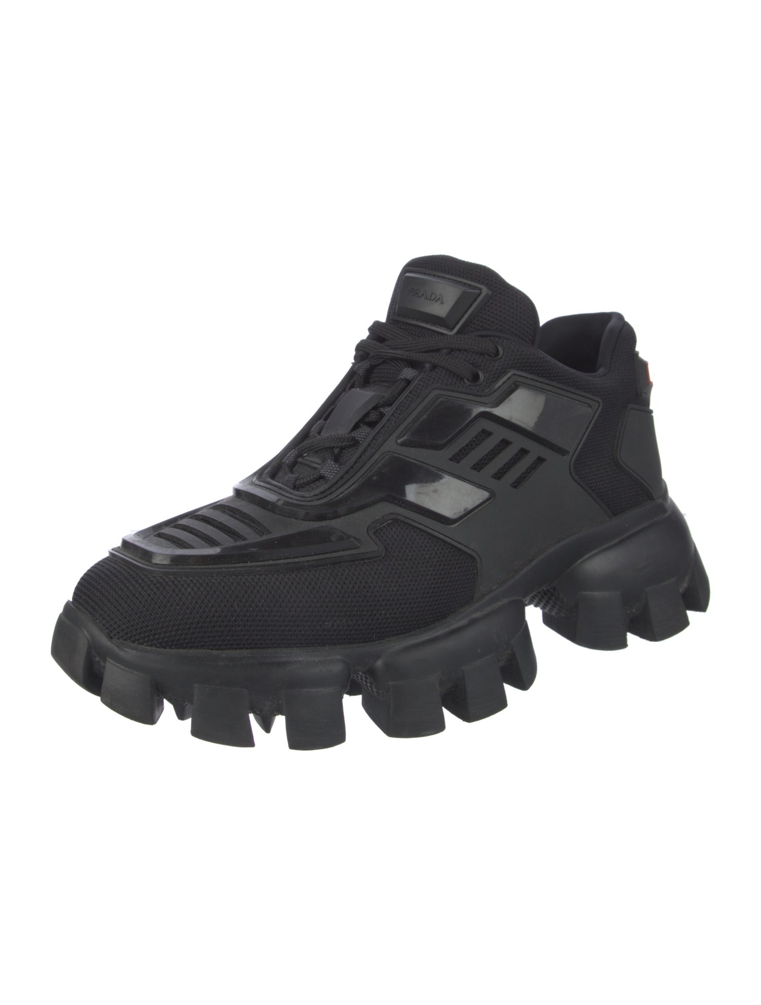 Prada Mesh Printed Chunky Sneakers