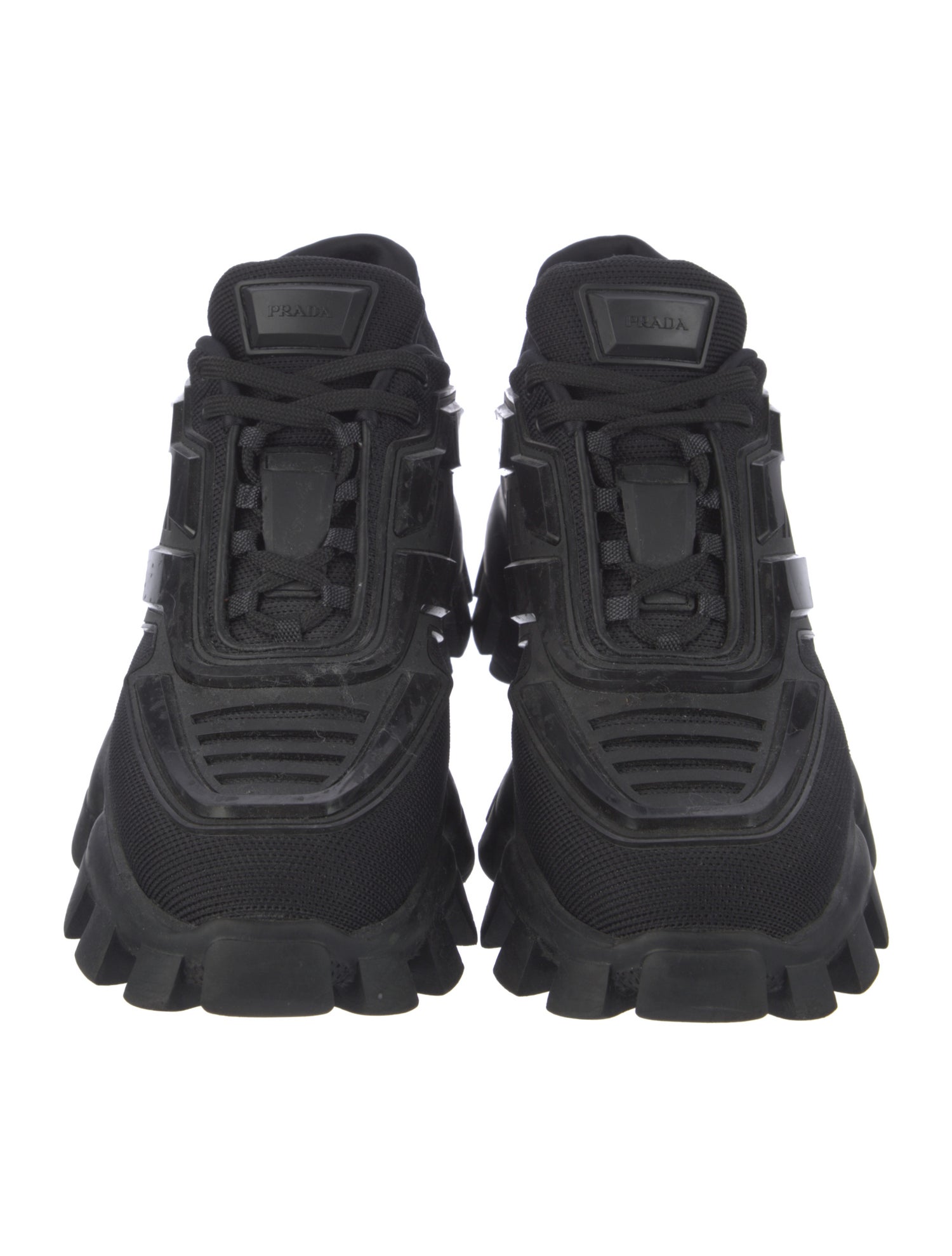 Prada Mesh Printed Chunky Sneakers