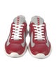 Prada Leather Colorblock Pattern Sneakers